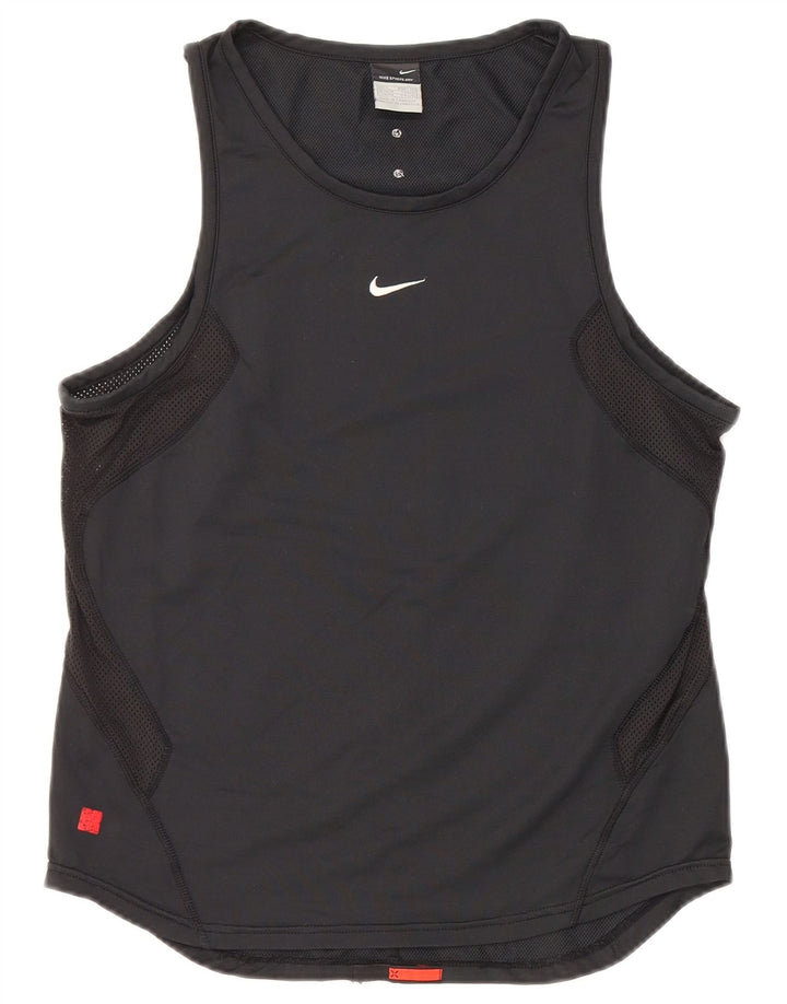 Nike Herren Weste Top UK 36/38 Small Schwarz