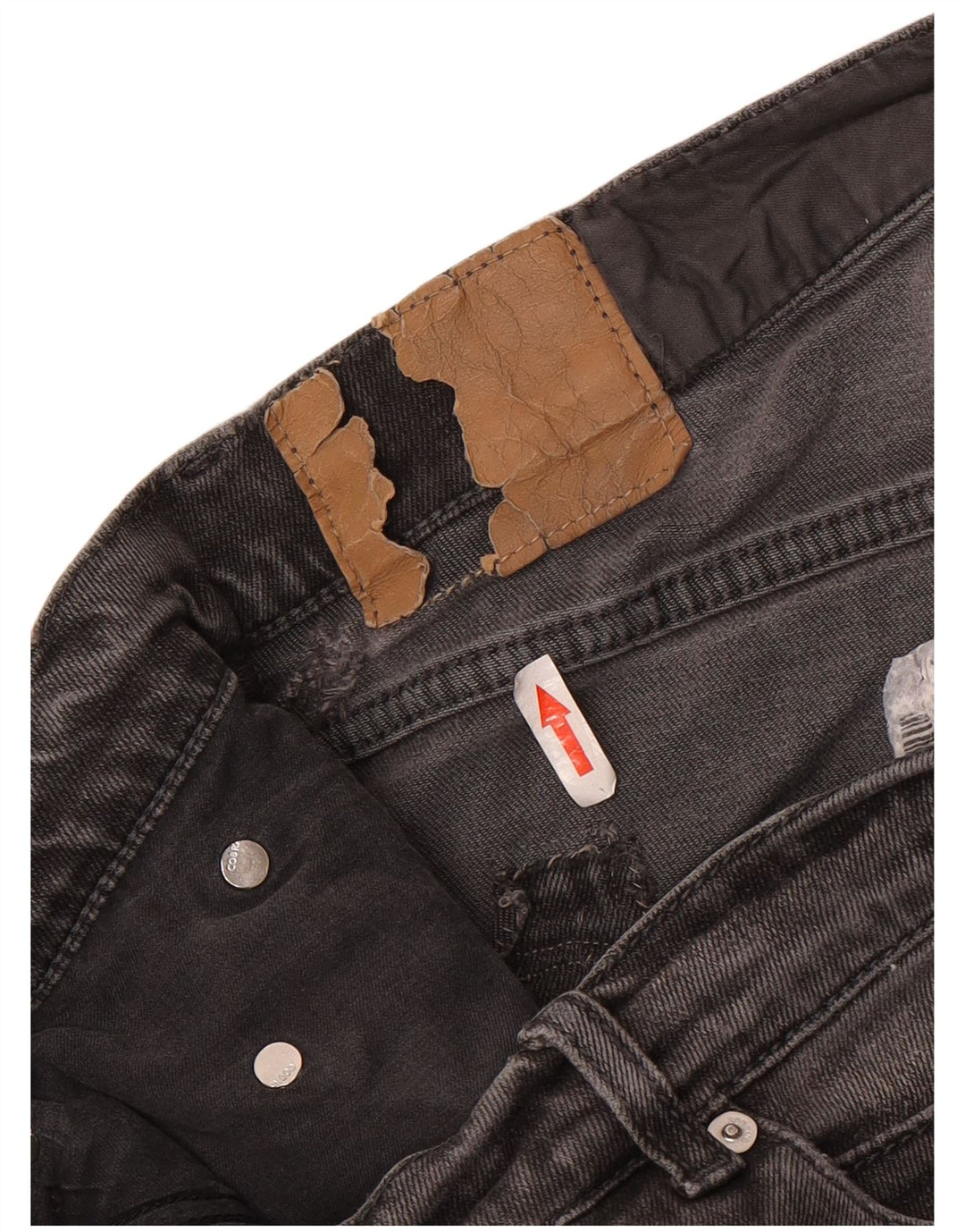Dondup Herren Straight Jeans W34 L31 Grau