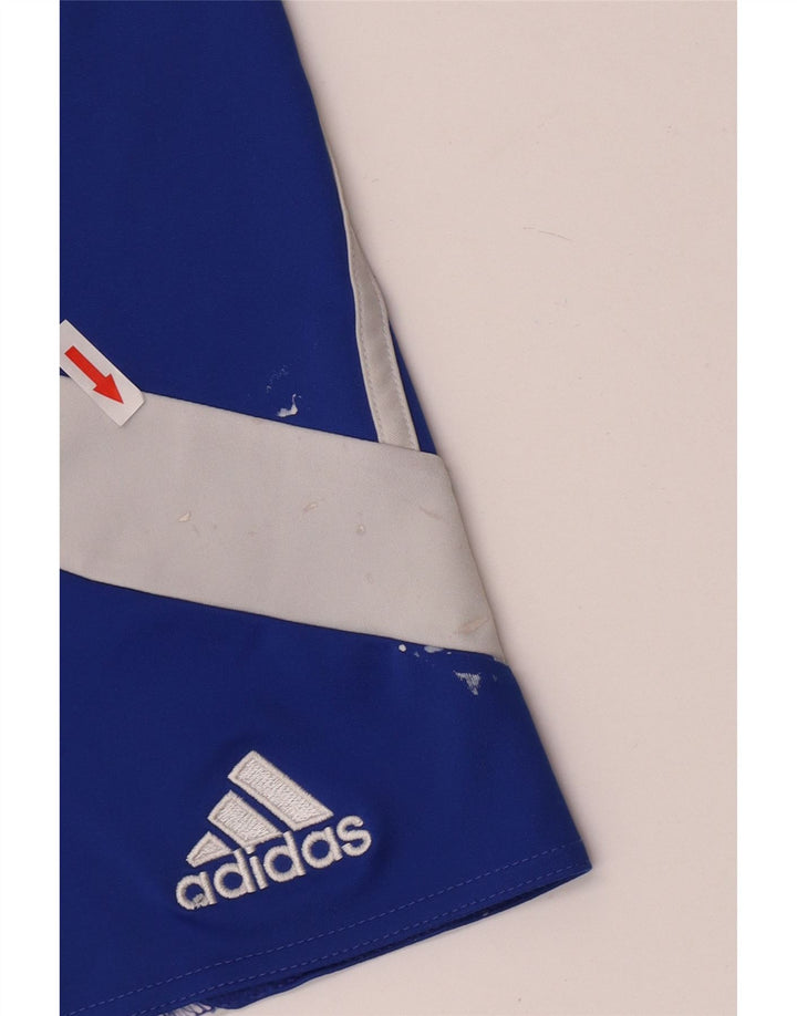 Adidas Herren Sport Shorts XL Blau Colourblock Polyester