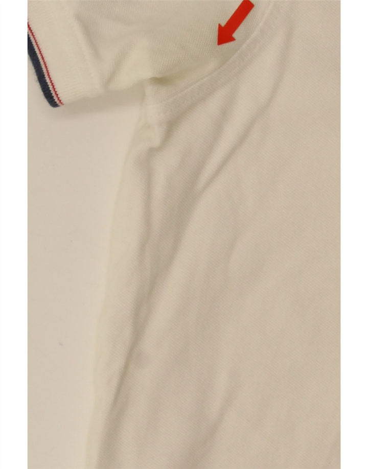 Levi's Herren Standard-Poloshirt, Größe L, Weiß