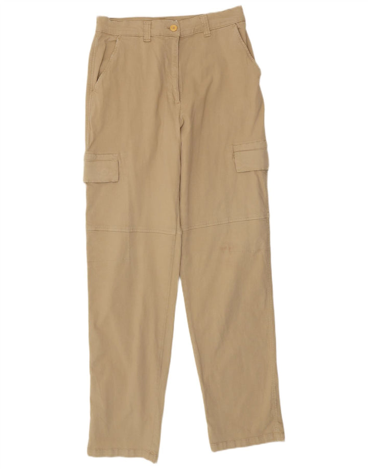 Superga Herren gerade Cargohose IT 48 Medium W30 L33 Beige Baumwolle
