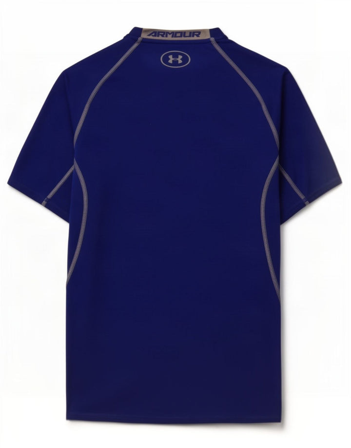 Under Armour Herren Kompressions-T-Shirt mit Grafik, Mittelblaues Polyester