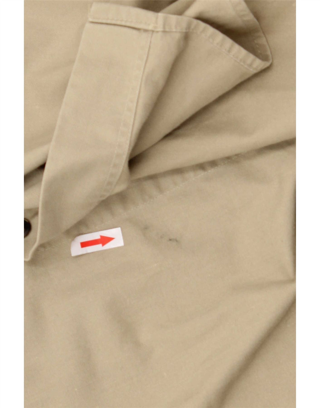 Invicta Herrenhemd XL Beige Baumwolle