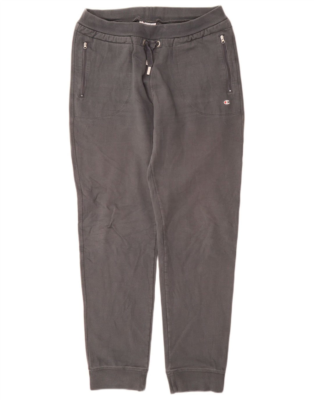 Champion Herren-Trainingshose, Jogginghose, Größe L, Grau, Baumwolle