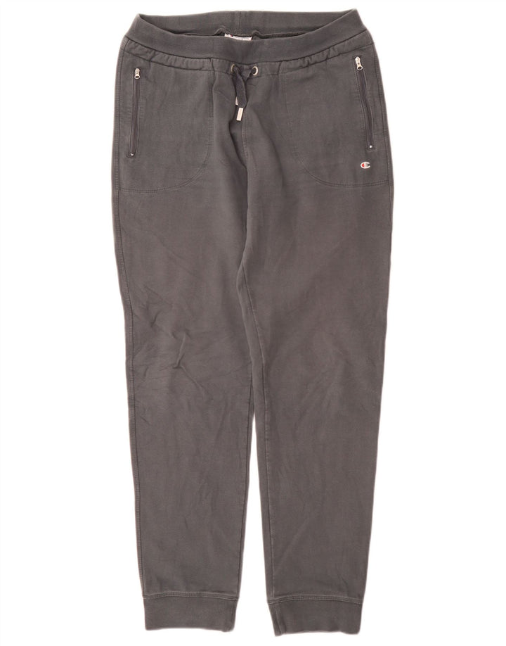 Champion Herren-Trainingshose, Jogginghose, Größe L, Grau, Baumwolle