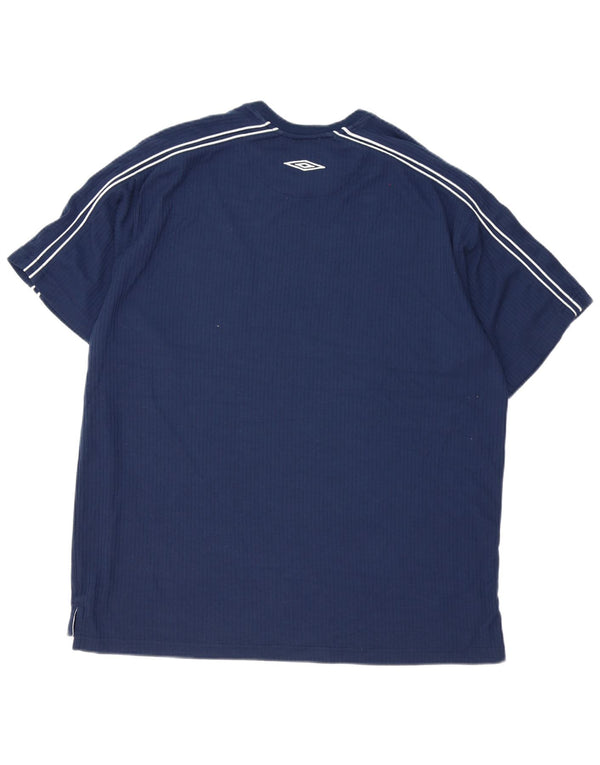 Umbro Herren T-Shirt Top XL Marineblau Polyester