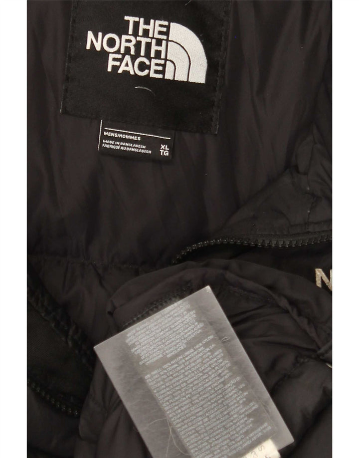 The North Face Herren Wattierte Jacke UK 42 XL Schwarz Nylon