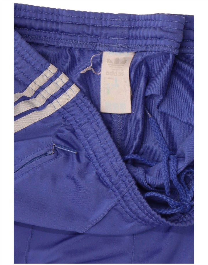 Adidas Herren Trainingshose UK 36/38 Small Blau Polyester