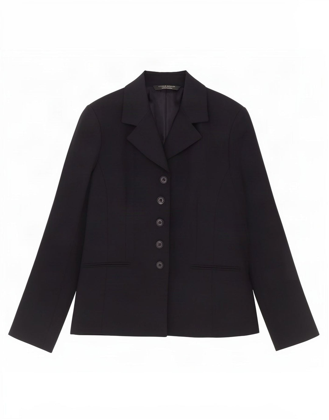 Laura Ashley Damen-Blazerjacke mit 5 Knöpfen, UK 12, mittelmarineblaue Wolle