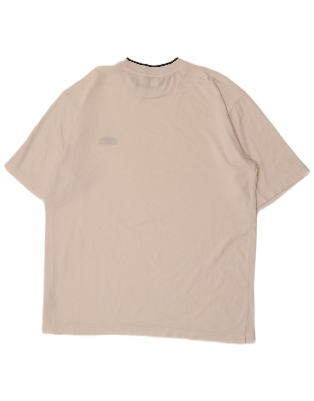 Umbro Herren-T-Shirt mit Grafik, groß, aus weißem Polyester