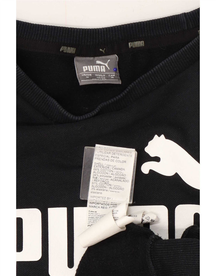 Puma Herren Grafik-Sweatshirt-Pullover, mittelmarineblaue Baumwolle