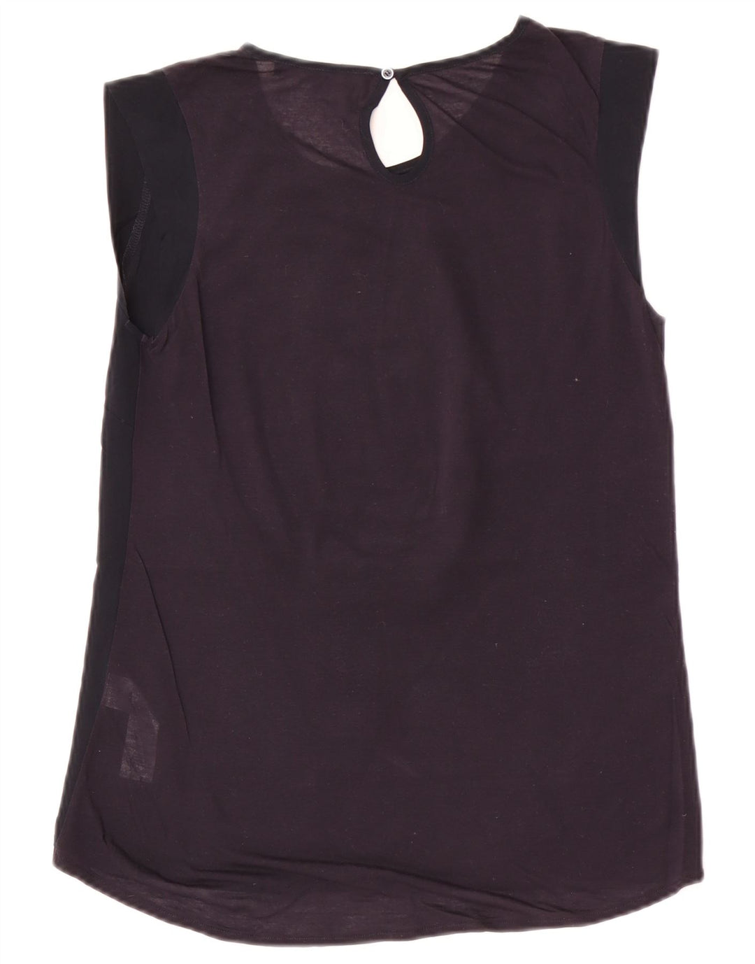 French Connection Damen-Blusenoberteil, UK 10, Größe S, Marineblau, Polyester