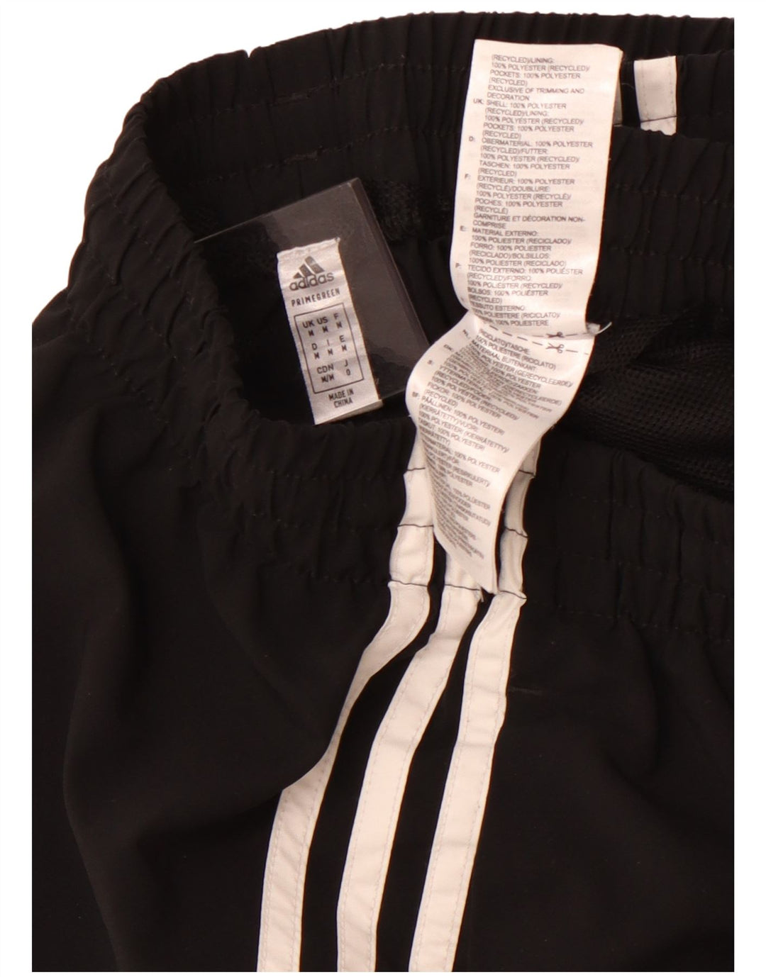 ADIDAS Herren Sportshorts Medium Schwarz Polyester