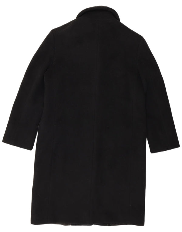 Marella Damenmantel UK 12 Mittelschwarze Schurwolle
