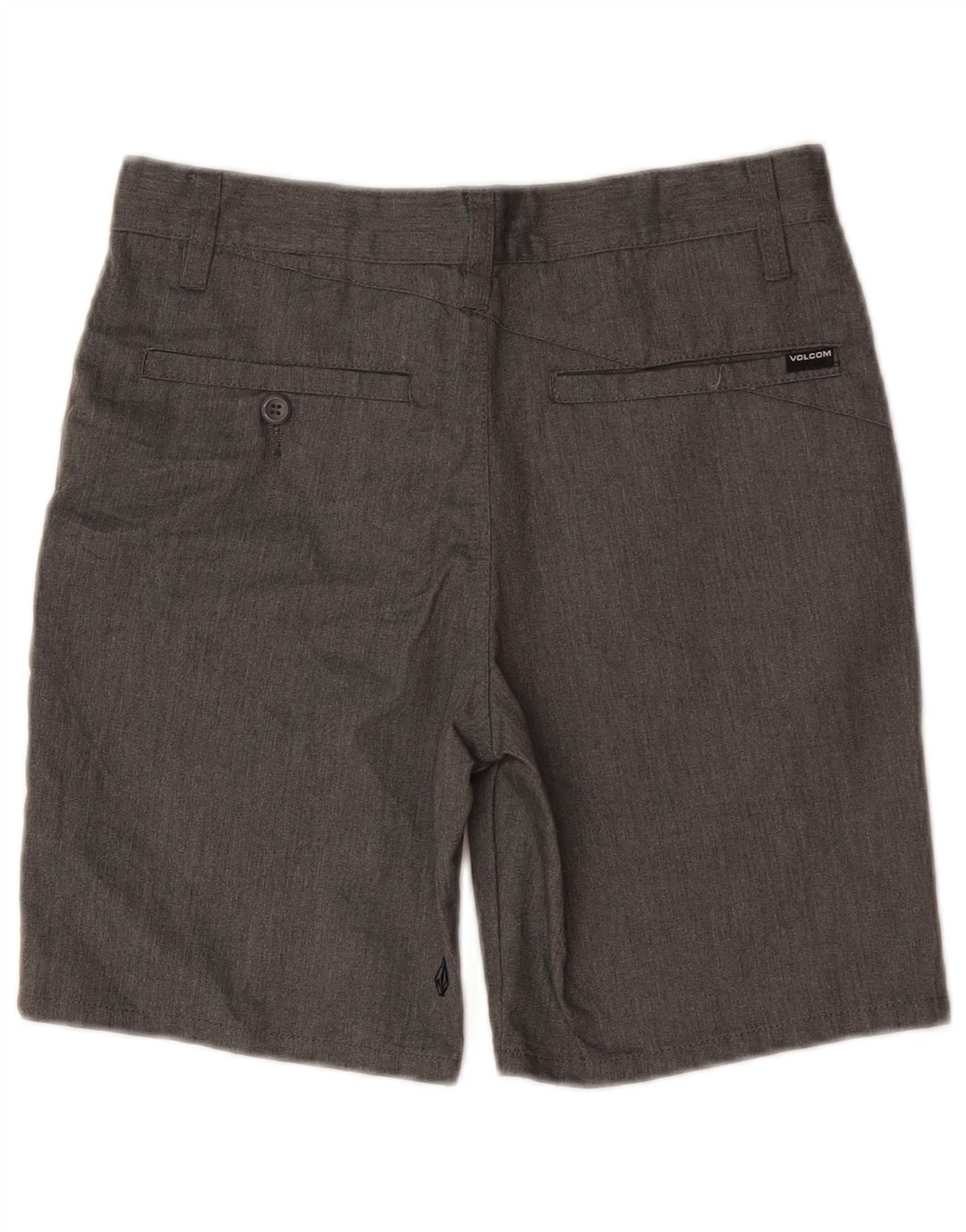 Volcom Herren Chinoshorts W28 Small Grau Polyester