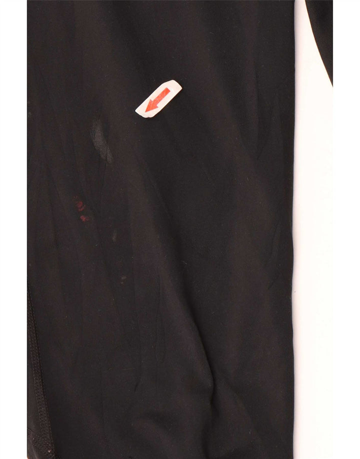 Nike Damen Capri-Leggings UK 12 Mittelschwarzes Polyester