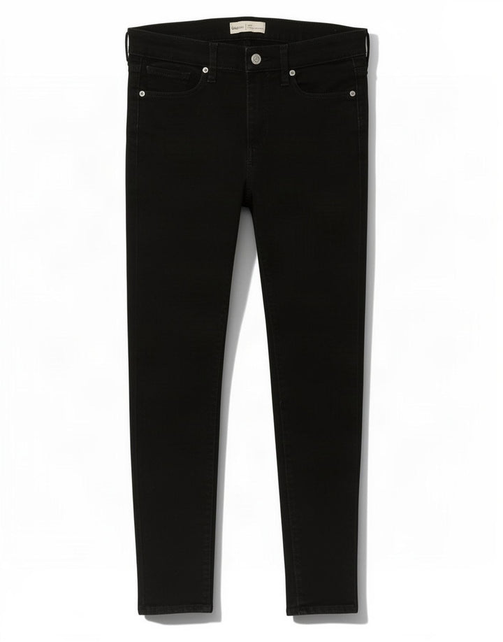 Gap Damen Skinny Jeans W28 L26 Schwarz