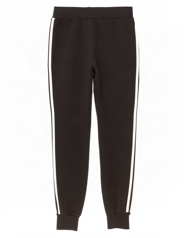 Adidas Damen Trainingshose Jogger UK 6 XS Schwarz Polyester