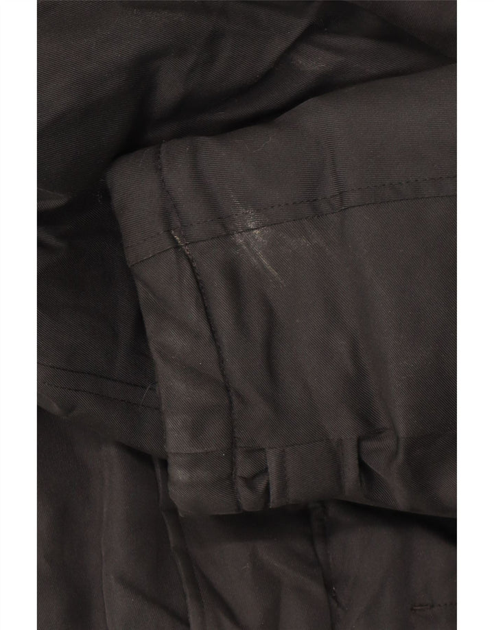 JACK & JONES Herren-Parka mit Kapuze, Größe 40, Schwarz