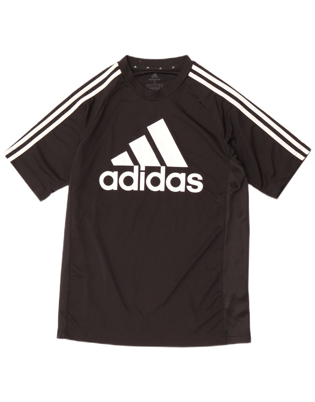 Adidas Herren Aeroready Graphic T-Shirt Top Small Schwarz Polyester