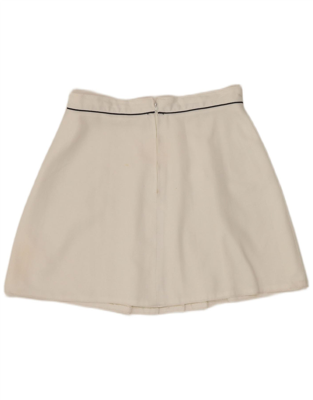 Golden Team Damen-Tennisrock UK 12 Mittelweißes Polyester