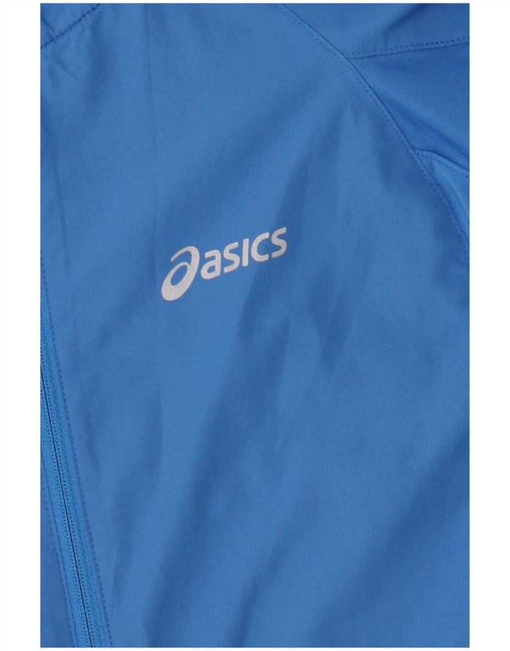 Asics Damen-Trainingsanzug-Top-Jacke, UK-Größe 8, klein, Blau