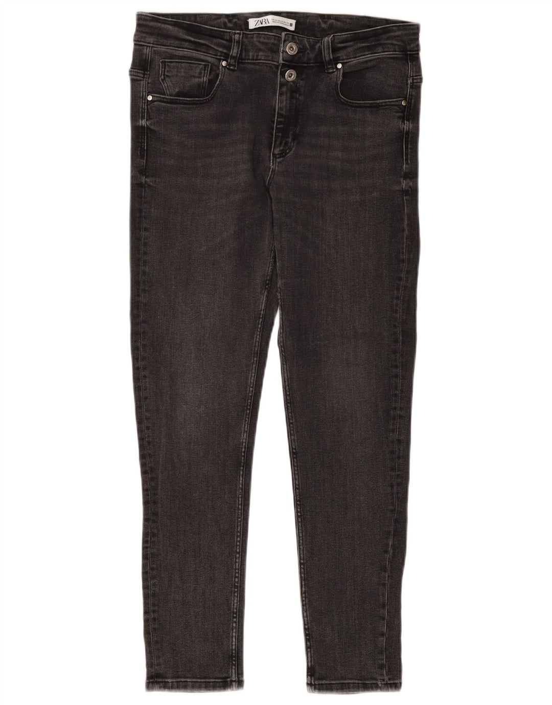 Zara Damen Skinny Jeans EU 42 Large W32 L27 Grau