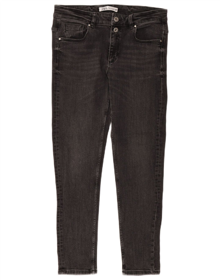 Zara Damen Skinny Jeans EU 42 Large W32 L27 Grau