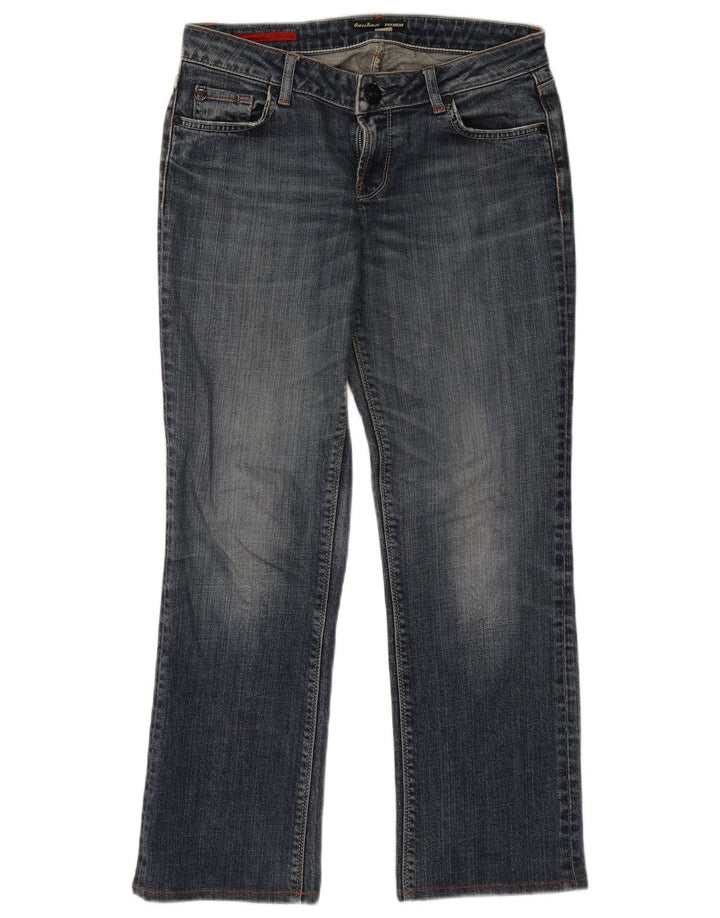 GUESS Damen Straight Jeans W29 L27 Blau