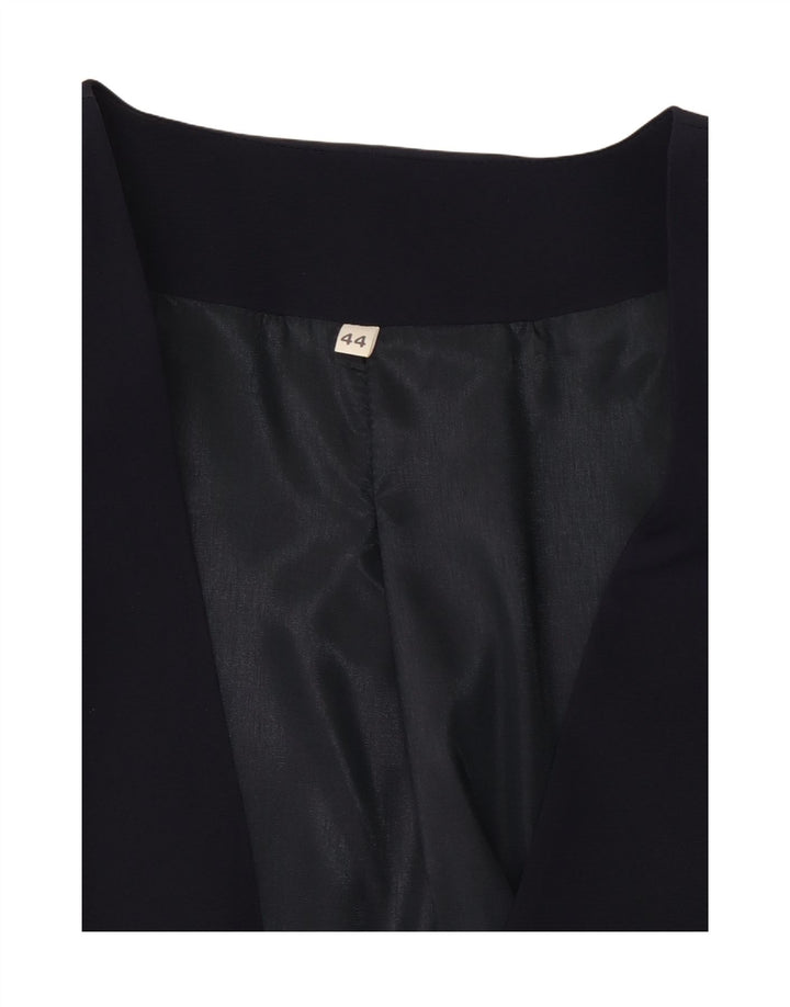 VINTAGE Zweireihiger Damen-Blazer IT 44 Mittelmarineblau