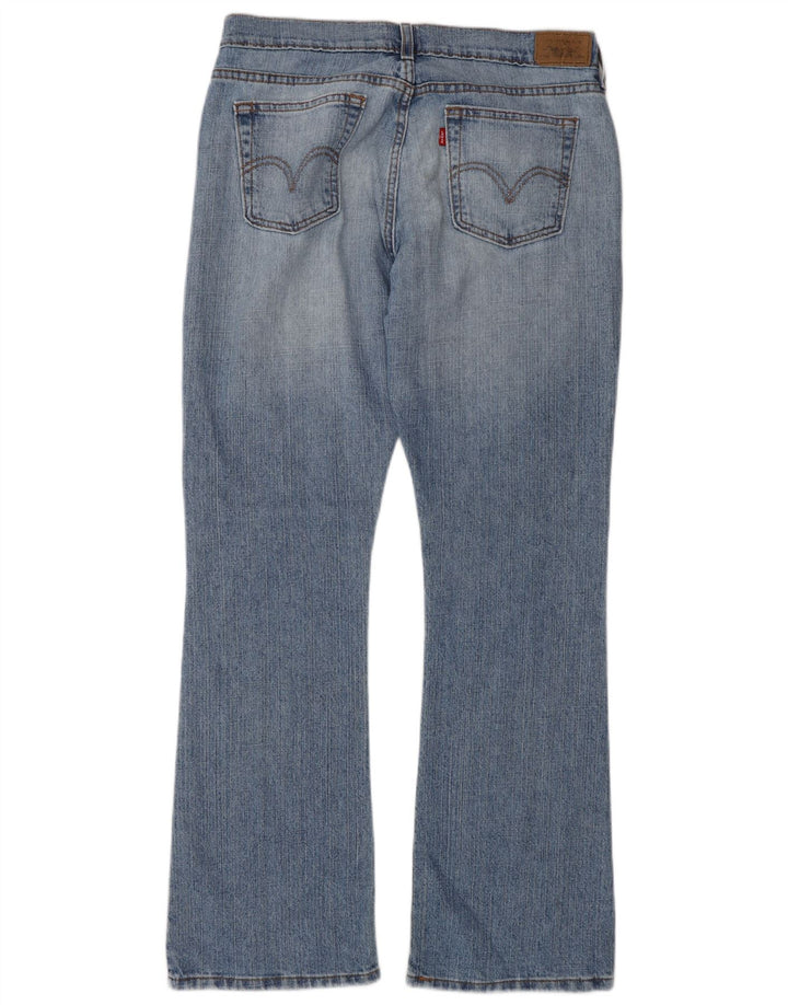 Levi's Damen 515 Bootcut Jeans US 8 Medium W32 L31 Blau Baumwolle