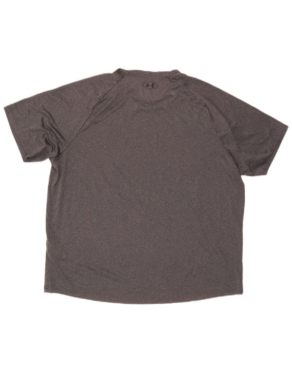 Under Armour Herren T-Shirt Top 2XL Grau Polyester