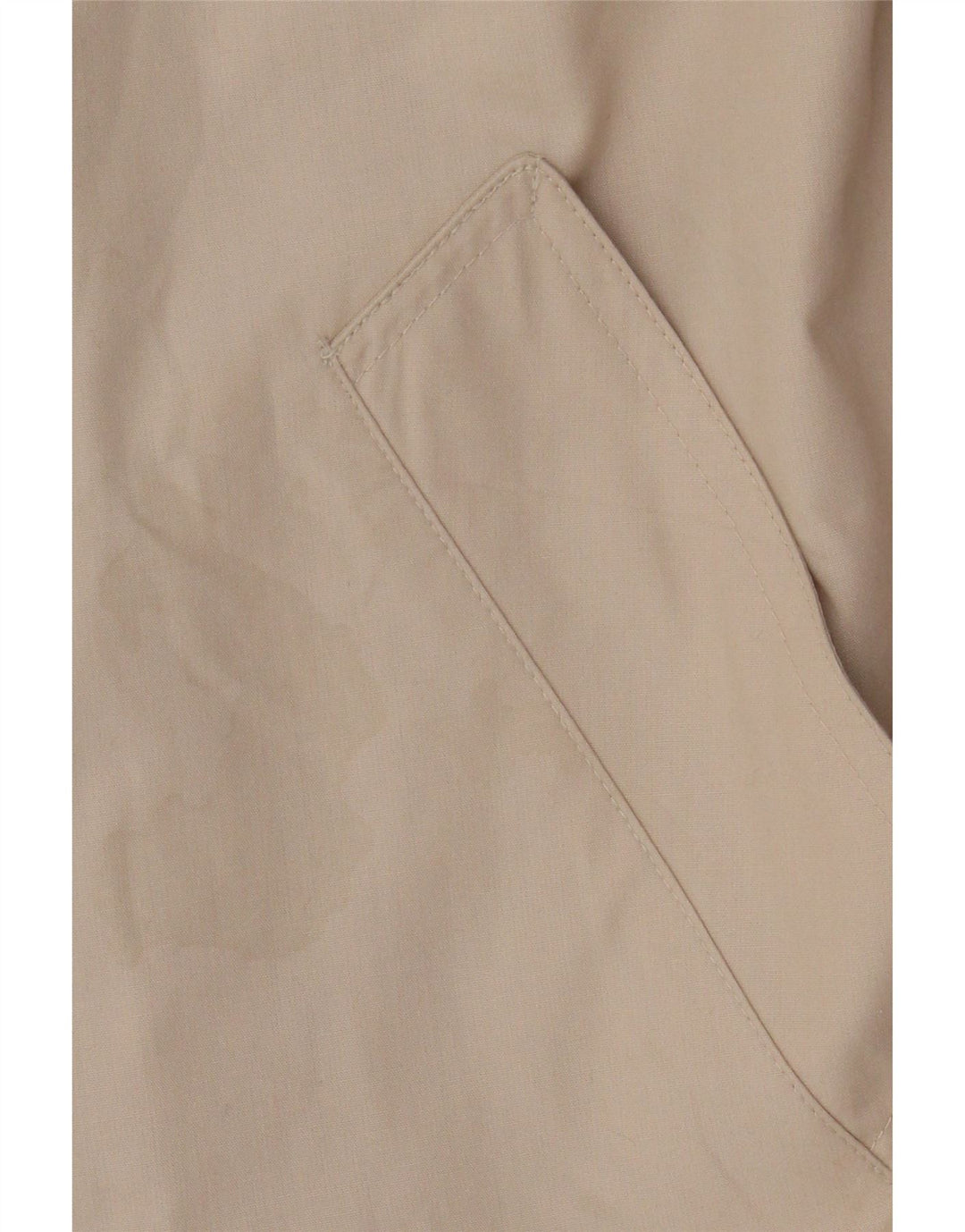Vintage Damen Trenchcoat UK 16 Groß Beige Polyester