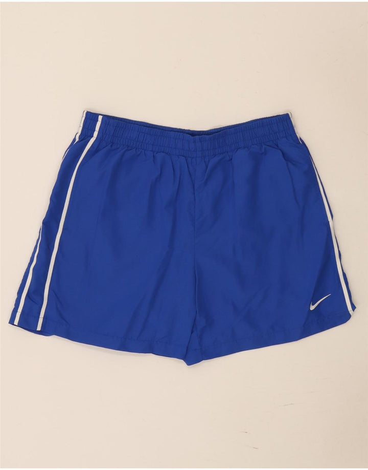 Nike Herren-Badeshorts XL aus blauem Nylon
