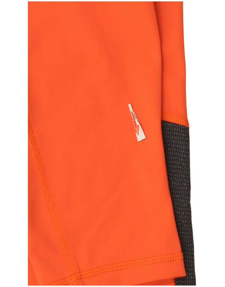 Columbia Damen Omni-Shield Leggings UK 12 Mittelorange Farbblock