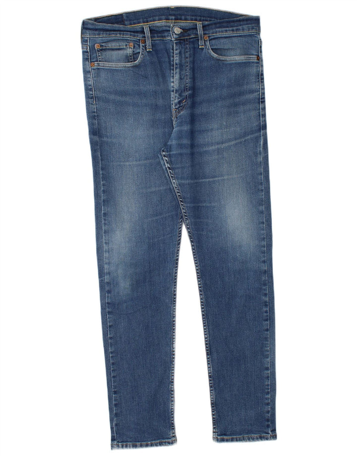 LEVI'S Herren 510 Skinny Jeans W34 L30 Blaue Baumwolle