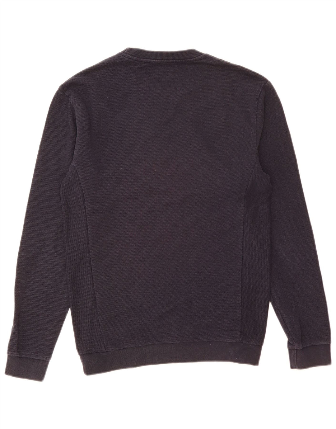 Zara Herren-Sweatshirt, Pullover, klein, marineblau, Baumwolle