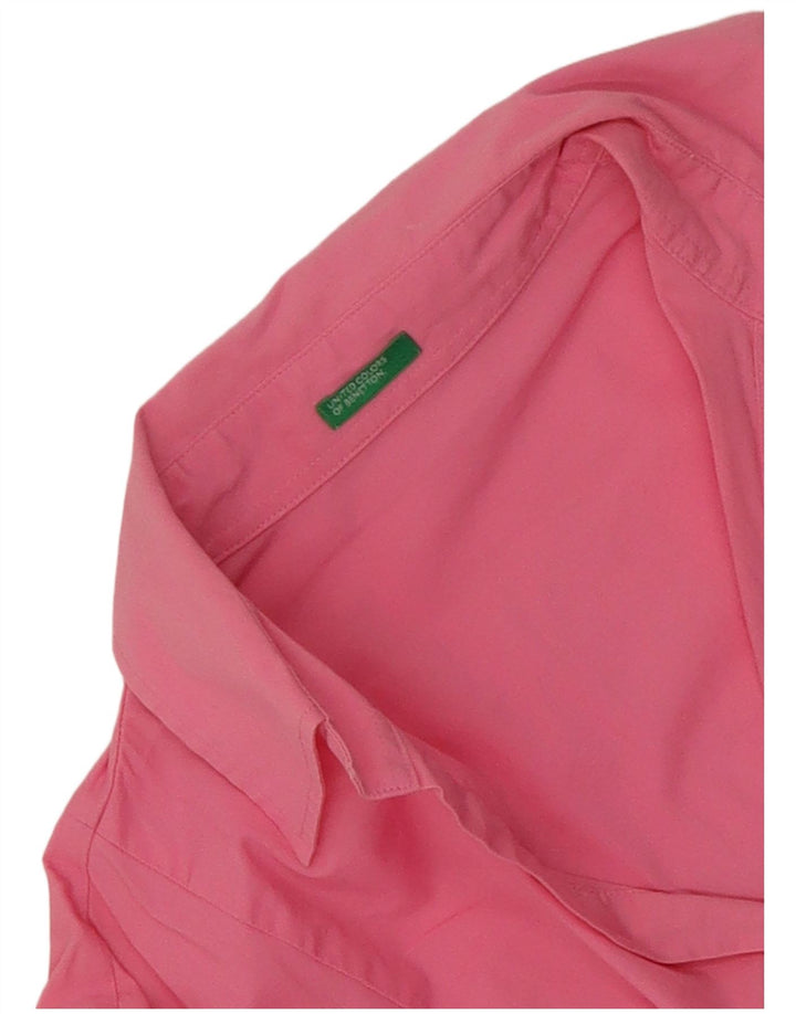 Benetton Damen Pullovershirt UK 12 Mittelrosa