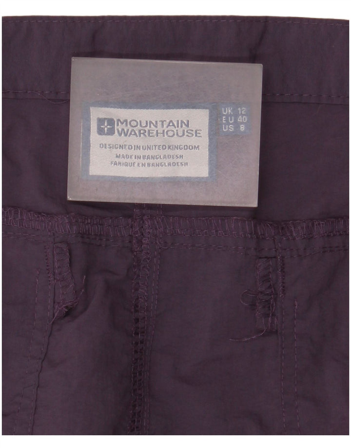 Mountain Warehouse Damen-Cargoshorts UK 12 Medium W32 Lila
