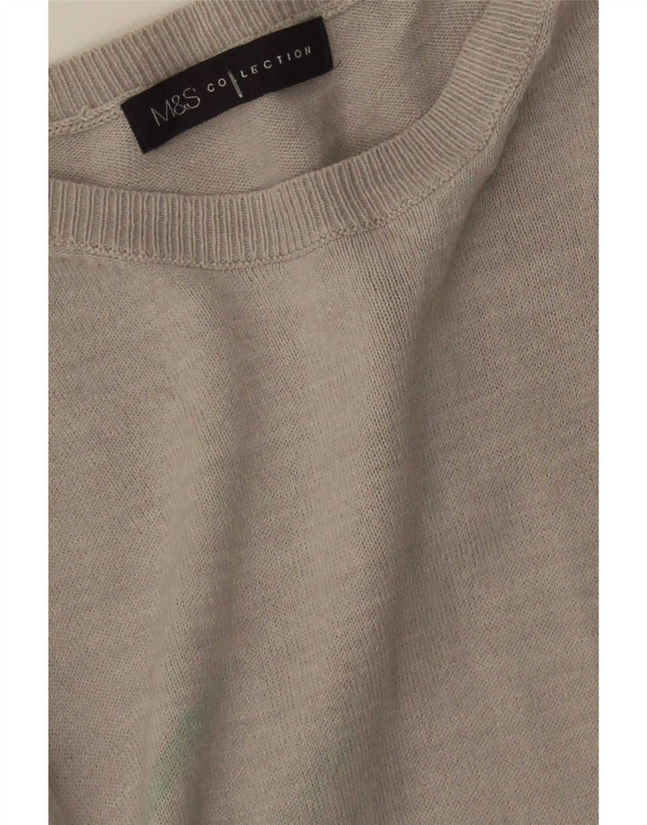 Marks & Spencer Herren-Pullover mit U-Boot-Ausschnitt, XS, mehrfarbig, Farbblock