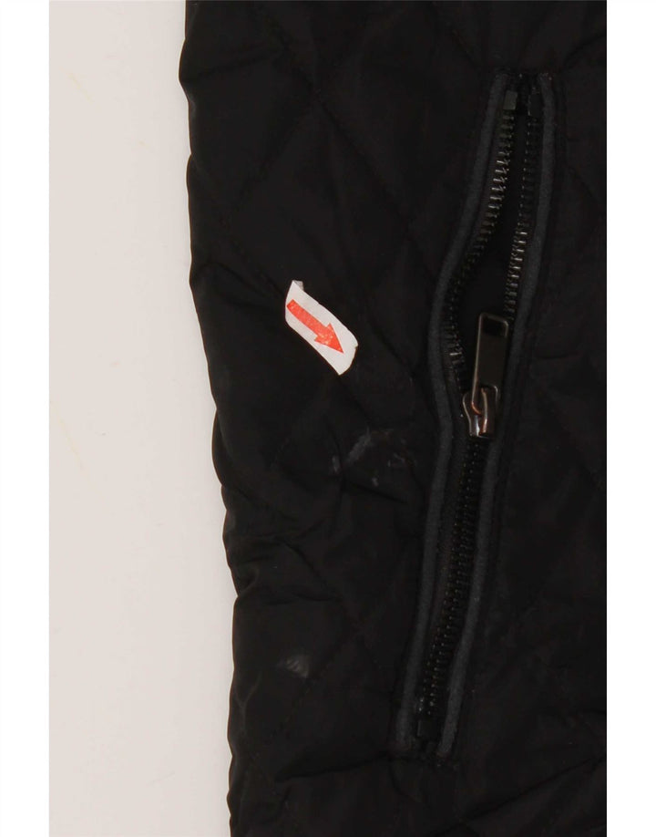 Zara Herren Steppweste UK 42 XL Schwarz