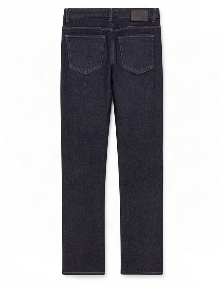 Hugo Boss Herren Slim Jeans W32 L32 Marineblaue Baumwolle