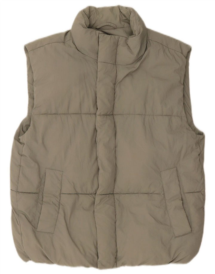 Wattierte Weste für Jungen von Zara, 13–14 Jahre, Khaki, Nylon