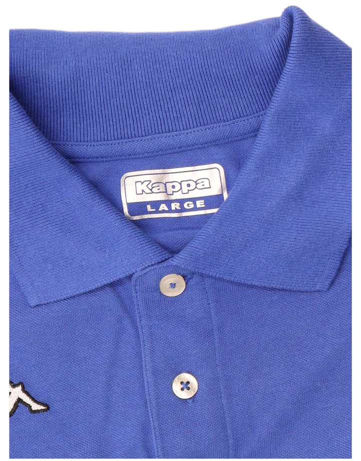 KAPPA Herren Poloshirt Large Blau