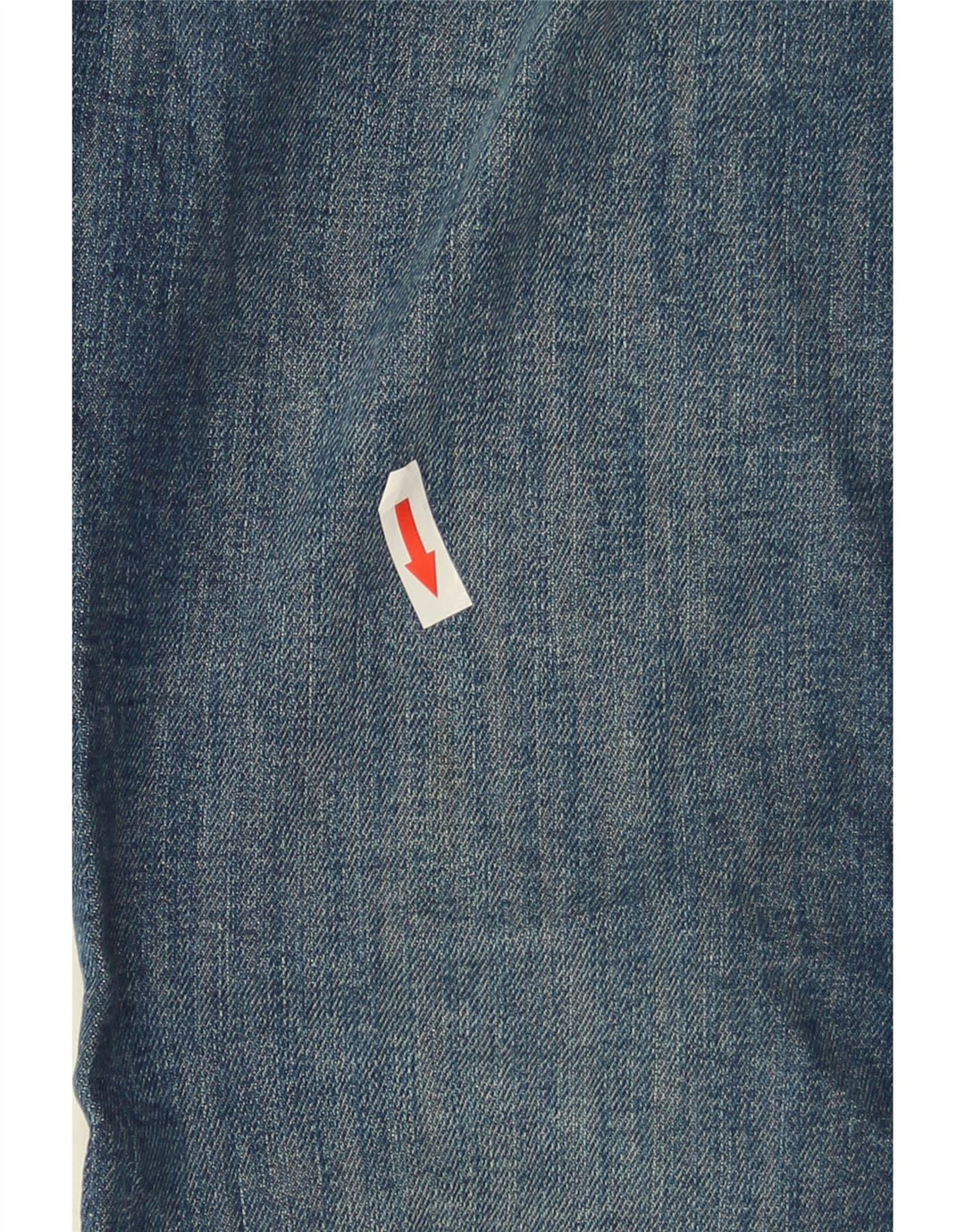 Zara Damen Schlagjeans EU 38 Small W28 L33 Blaue Baumwolle