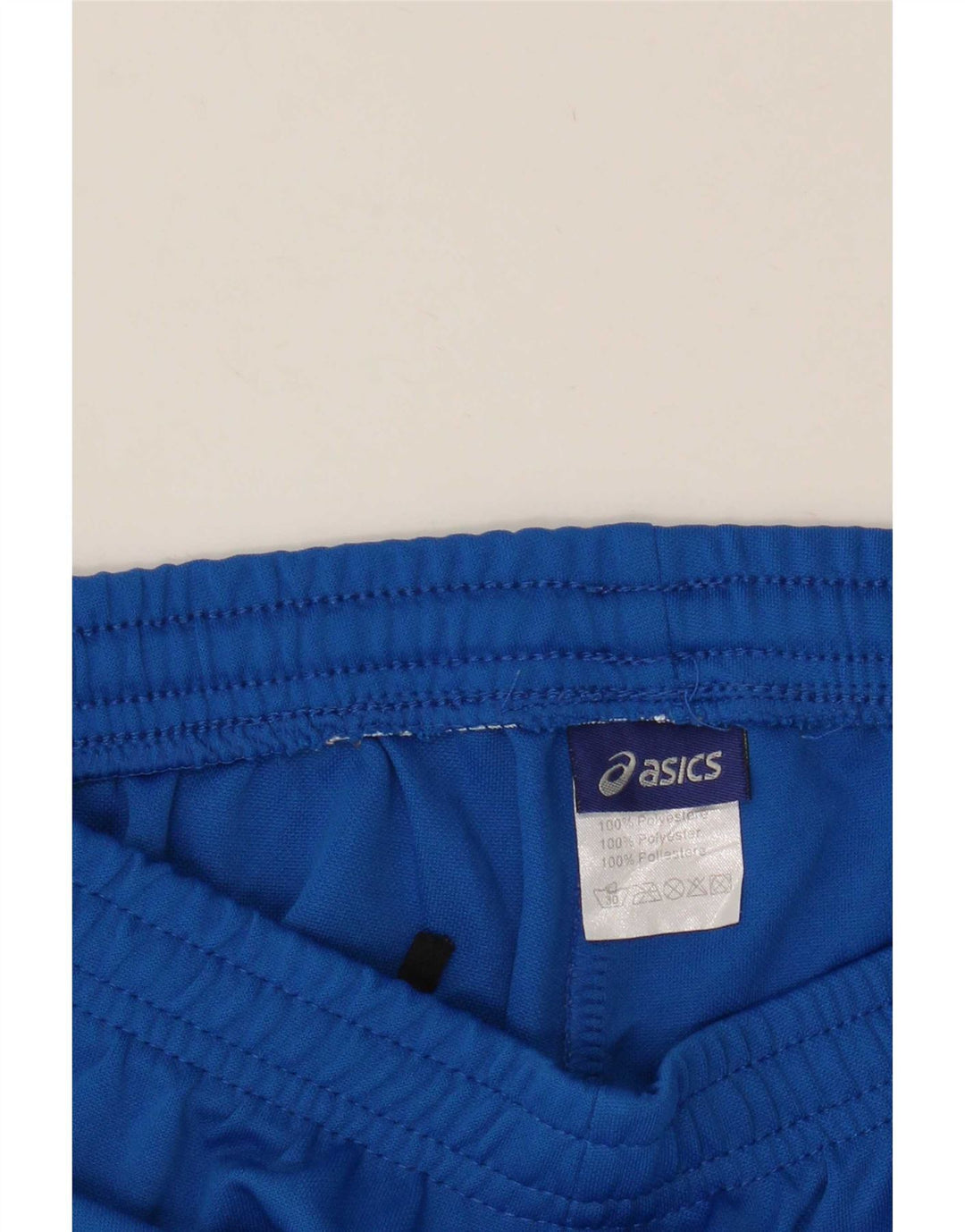 Asics Jungen Sportshorts 13–14 Jahre, blaues Polyester