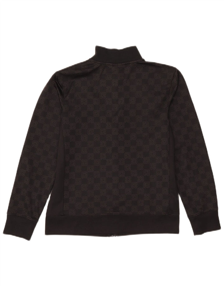 Jordan Jungen Grafik-Trainingsanzug-Top-Jacke, 12–13 Jahre, groß, schwarz, geometrisch