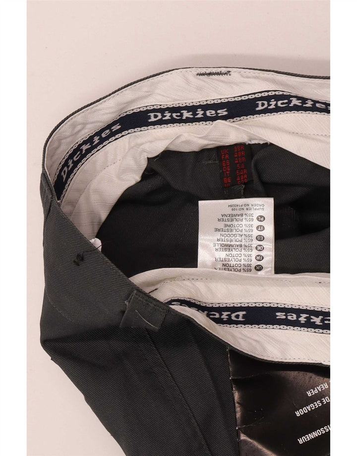 Dickies gerade Chino-Hose für Herren, W38, L32, grau, Polyester