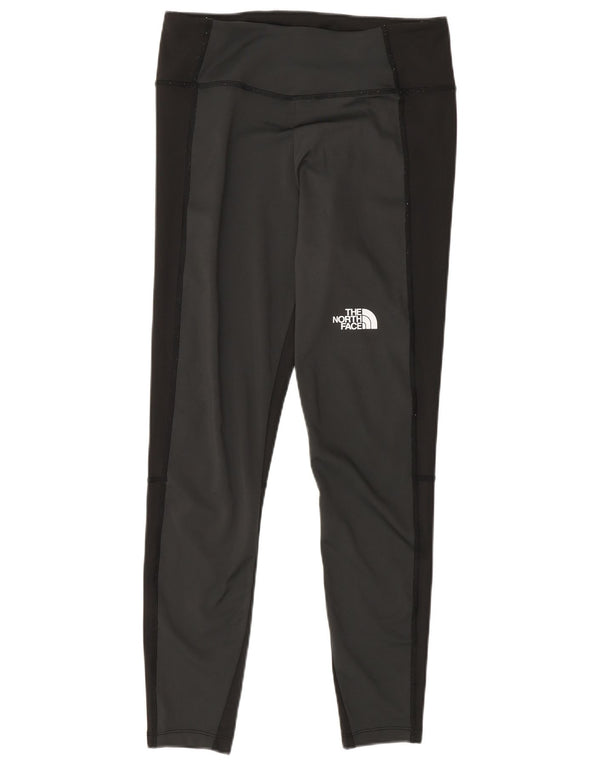 The North Face Damen Leggings UK 12 Mittelgraues Colourblock-Polyester