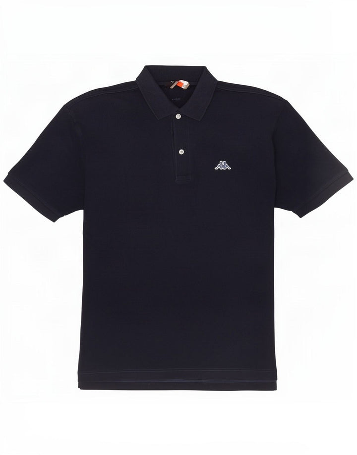 Kappa Herren-Poloshirt, groß, Marineblau